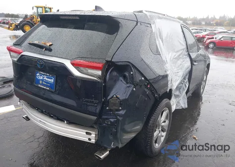 2019 Toyota Rav4 Hybrid Limited из США, поврежденный, VIN JTMDWRFV8KD515525